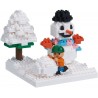 Jeux dans la neige NBH-165 NANOBLOCK | Sights to See series