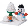 Jeux dans la neige NBH-165 NANOBLOCK | Sights to See series