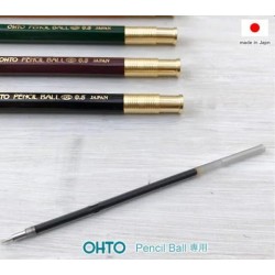 black 0.5mm Gel Refill / Replacement Ohto G-95NPS Needle-Point for Pencil Ballpens