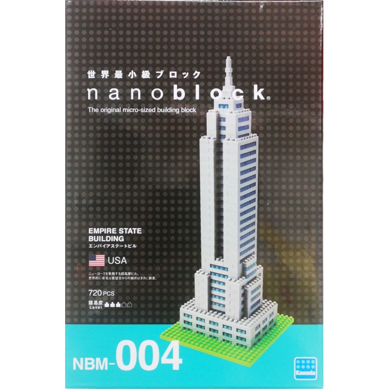 NANOBLOCK Empire State Building Nano Block Micro-Sized Building Blocks NBM-004 