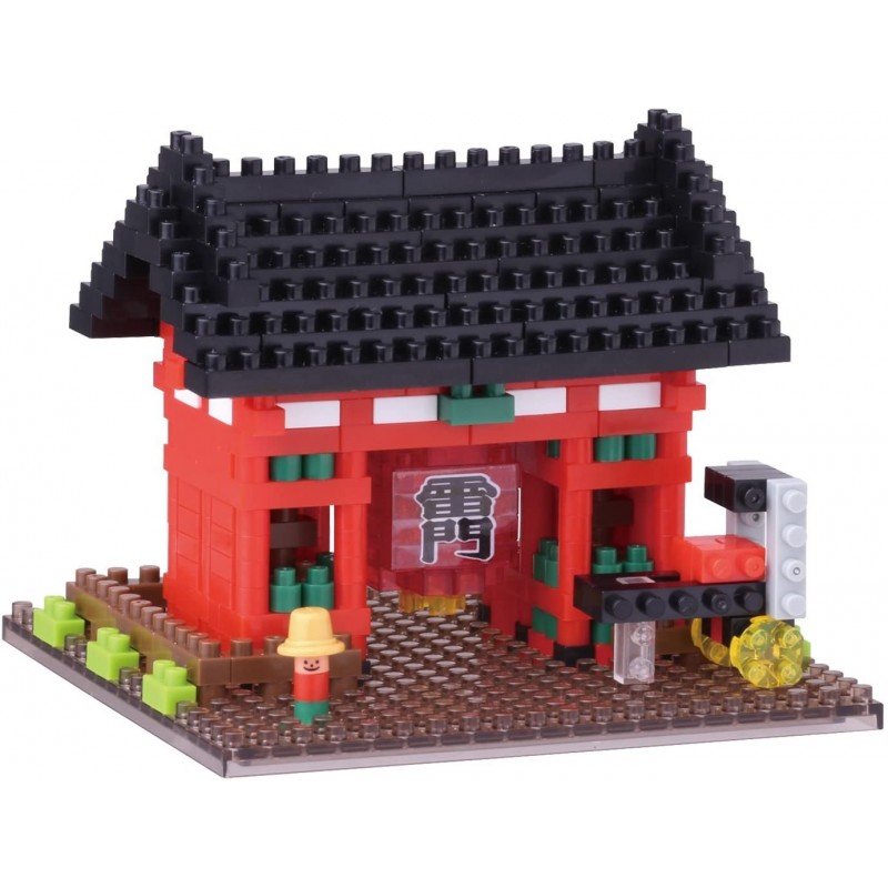 Gray Wolf Nanoblock Micro-Sized Building Block Mini Brick Kawada Construction 
