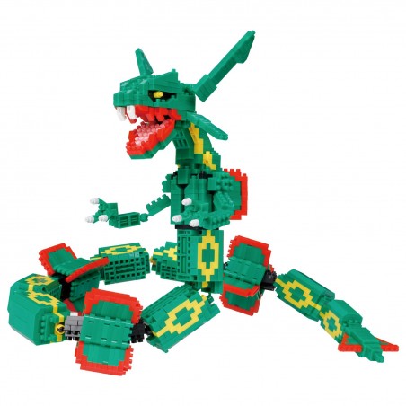 Rayquaza Extrême Deluxe NBPM-074 NANOBLOCK recontre Pokemon