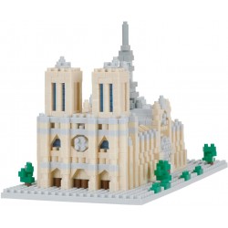 Notre Dame Cathedral NBH-205 NANOBLOCK the Japanese mini...