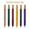 Blue-Purple, 2mm refillable mechanical Pencil 2.0 APS-680E-BL by Ohto