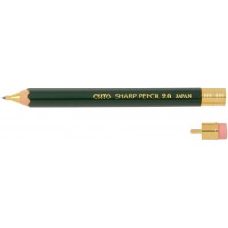 green, 2mm refillable mechanical Pencil 2.0 APS-680E-GN by Ohto