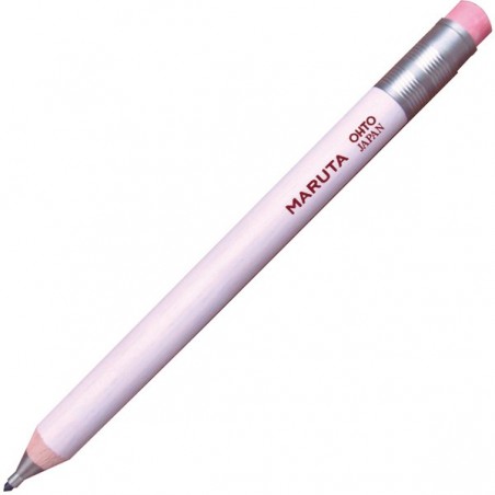 white, 2mm refillable, Mechanical Pencil MARUTA APS-680M-WT by Ohto