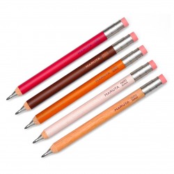 brown, 2mm refillable, Mechanical Pencil MARUTA APS-680M-BN by Ohto