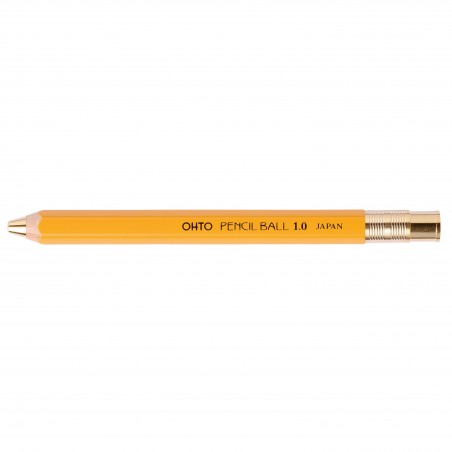 Pencil stylo à bille 1.0 Jaune BP-680E-YL OHTO (rechargeable)