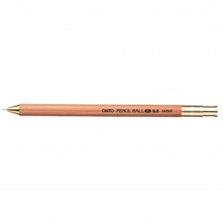 Pencil stylo à bille 0.5 Naturel NKG-450E-NT OHTO (rechargeable)