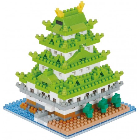 Château de Nagoya NBH-207 NANOBLOCK mini bloques de construction japonaise | Sights to See series