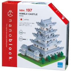 Château de Himeji (nouvelle version) NBH-197 NANOBLOCK mini bloques de construction japonaise