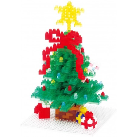 Big Christmas Tree NBH-058 NANOBLOCK the Japanese mini construction block | Holiday series