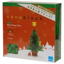 Großer Weihnachtsbaum NBH-058 NANOBLOCK der japanische mini Baustein | Holiday series