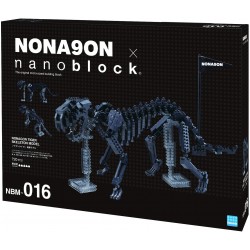 Modèle de squelette de tigre nonagon NBM-016 NANOBLOCK recontre...