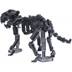 Nonagon Tiger Skeleton Model NBM-016 NANOBLOCK meets NONA9ON