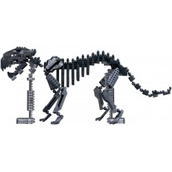 Nonagon Tiger Skeleton Model NBM-016 NANOBLOCK meets NONA9ON