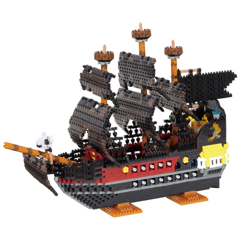 Pirate Ship Deluxe Edition NB-050 NANOBLOCK the Japanese mini construction block