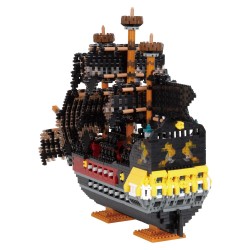 Navire pirate Édition Deluxe NB-050 NANOBLOCK, mini bloques de construction japonaise | Middle Series