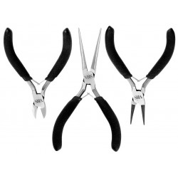 Pincers for hobby (set of 3)