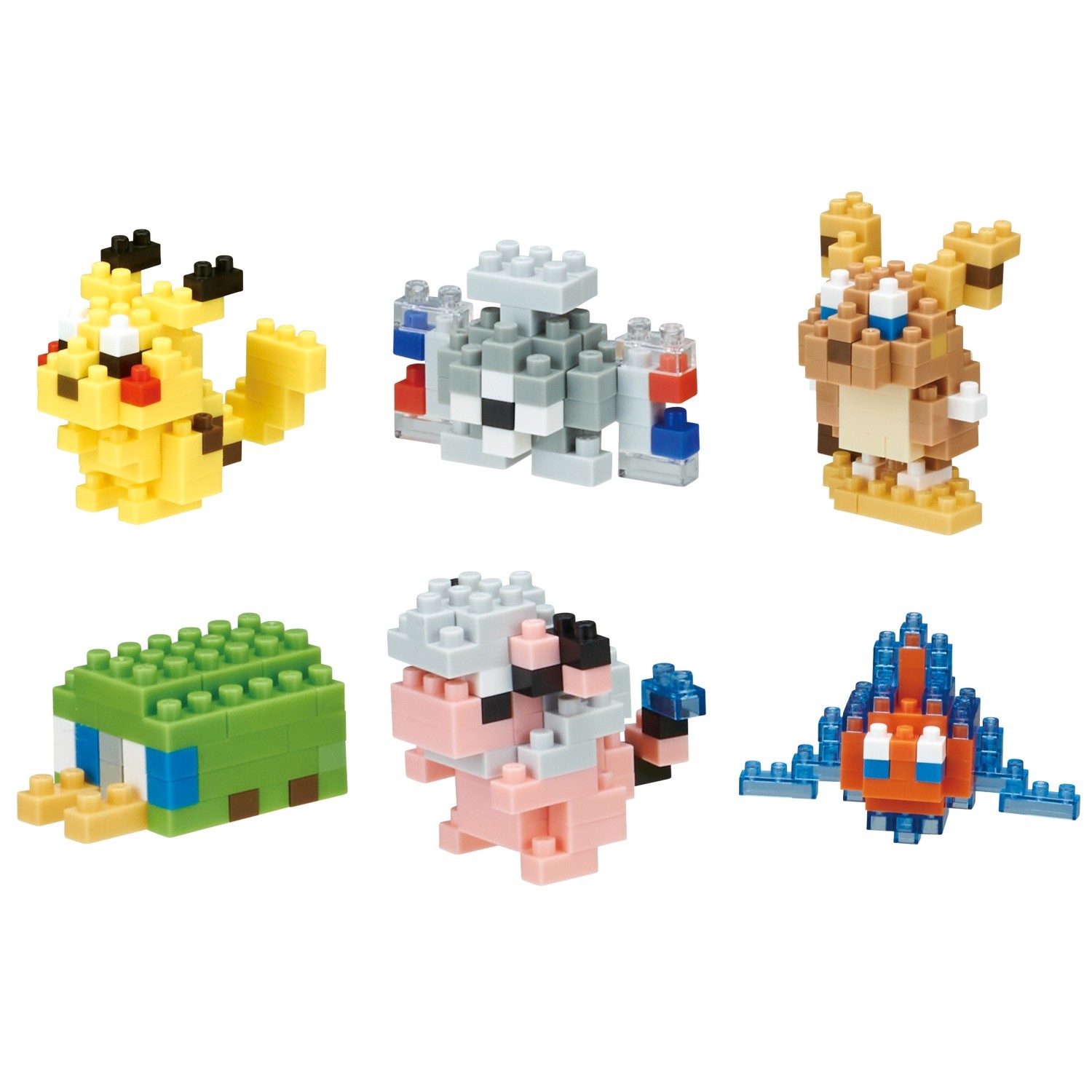 Mininano Type Electric Surprise Nbmc 08 Nanoblock Meets Pokemon