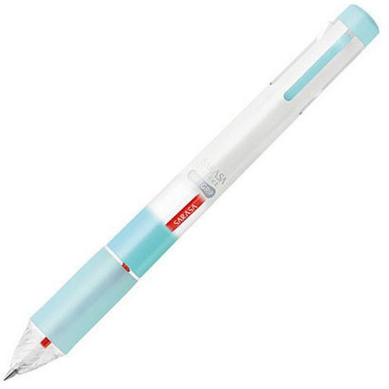 light blue Sarasa Select Soft Grip 5-color rechargeable pen body (Lead holder) S5A25-LB by Zebra