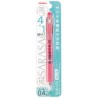 Sarasa Multi starter pack P-J4SAS11-P (4 colour leads + mechanical pencil, rechargeable) in pink by Zebra