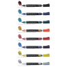 orange+metallisches gelb pentel DUAL METALLIC BRUSH Stift XGFH-DF