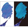 violett+metallisches blau pentel DUAL METALLIC BRUSH Stift XGFH-DV