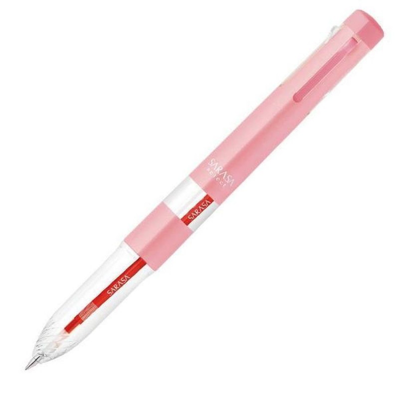 pastel coral Sarasa Select 5-color rechargeable pen body (Lead holder) S5A15-WCO by Zebra