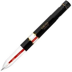 black Sarasa Select 5-color rechargeable pen body (Lead...