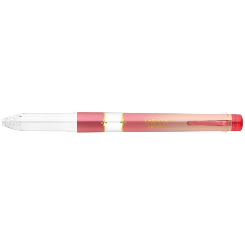 rose corail Sarasa Select corps du stylo rechargeable 5 couleurs  (porte-mine) S5A15-COP de Zebra