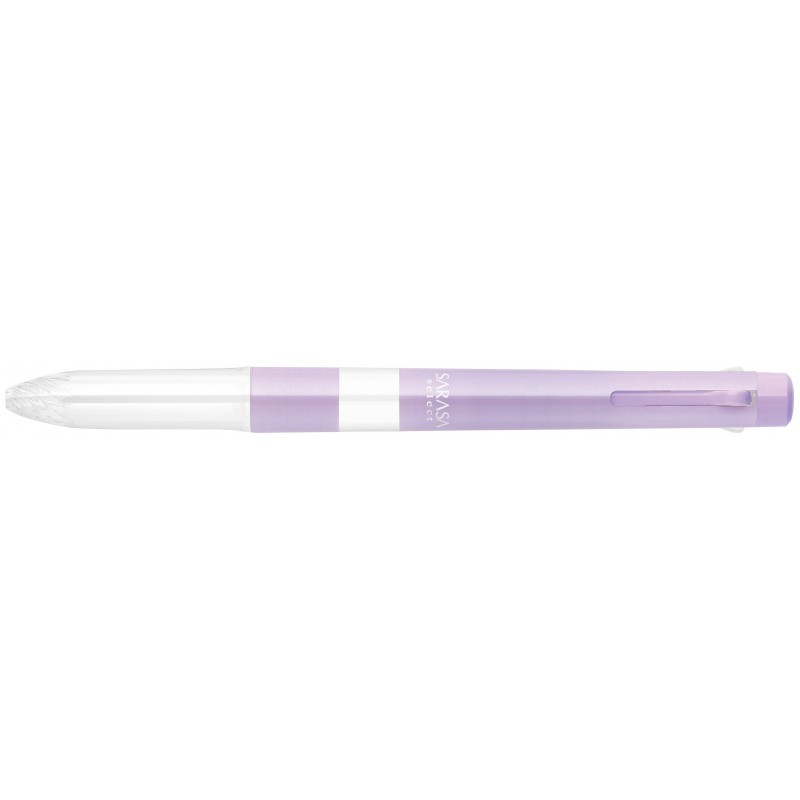 violet pastel Sarasa Select corps du stylo rechargeable 3 couleurs