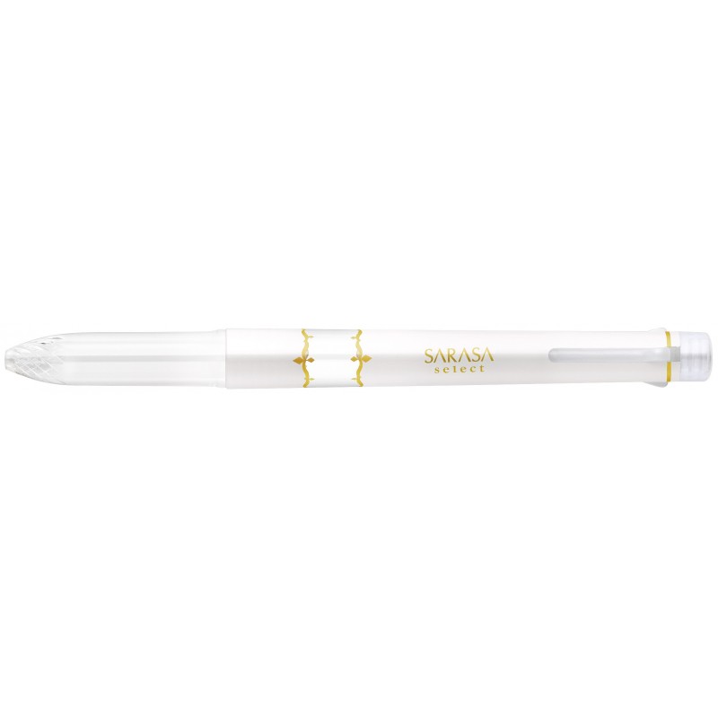 blanc Sarasa Select corps du stylo rechargeable 3 couleurs (porte-mine) S3A15-W de Zebra
