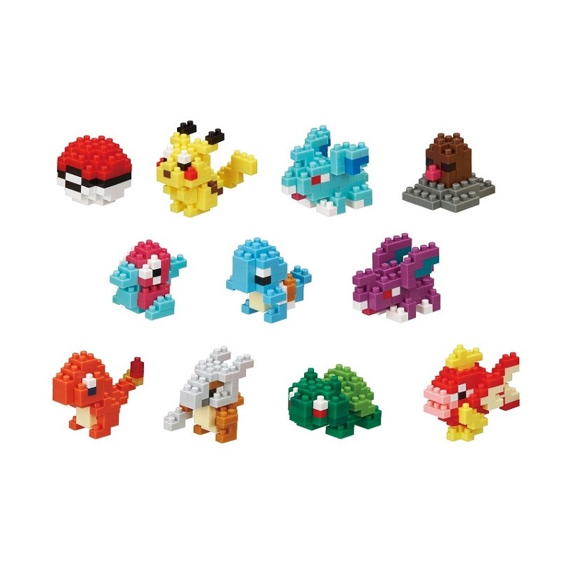 Pokemon Miniature series 01 (SURPRISE) NBMPM-01 NANOBLOCK meets Pokemon