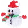 Bonhomme de neige (transparent) NBC-154 NANOBLOCK mini bloques de construction japonaise | Holiday series