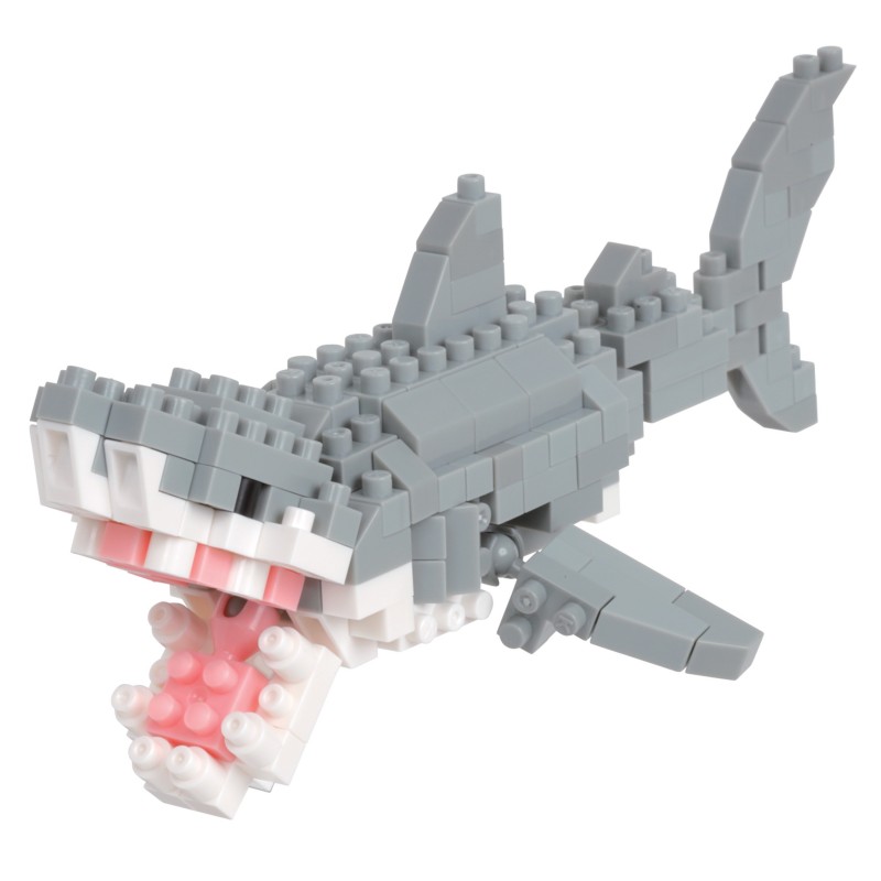 Great White Shark (new ver.) NBC-332 NANOBLOCK | Miniature series