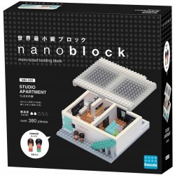 Studio Apartment NBI-003 NANOBLOCK the Japanese mini construction block | Sights to See