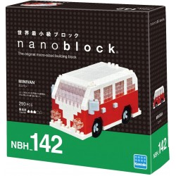 Minivan NBH-142 NANOBLOCK the Japanese mini construction block | Sights to See series