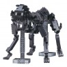 Nonagon Tiger Skeleton Model NBM-016 NANOBLOCK meets NONA9ON