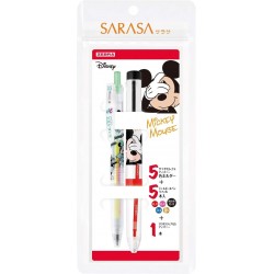 Sarasa Select Disney "Mickey Mouse" Set (rechargeable)...