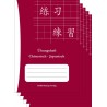 Set de 5 cahiers d'écriture pour japonais ou chinois H100-000