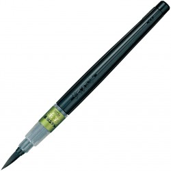 Brush Pen: Broad Tip, Dye Ink, refillable | XFL2B by Pentel