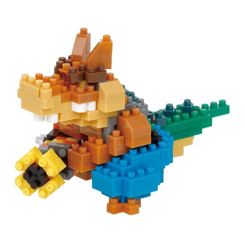 Dingodile NBCC-102 NANOBLOCK recontre Crash Bandicoot