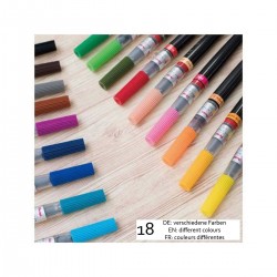 Hellgrün Art Brush Pinselstift, Farbstoff-Tinte, nachfüllbar | XGFL-111 von Pentel