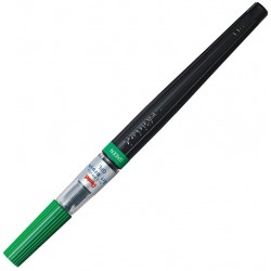 Grün Art Brush Pinselstift, Farbstoff-Tinte, nachfüllbar...