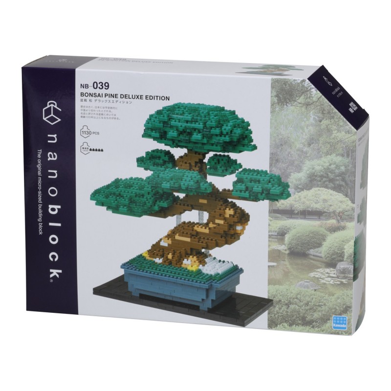 Pine Bonsai Deluxe Edition Nb 039 Nanoblock The Japanese Mini Construction Block Sights To See Series