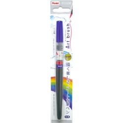 Blau Art Brush Pinselstift, Farbstoff-Tinte, nachfüllbar | XGFL-103 von Pentel