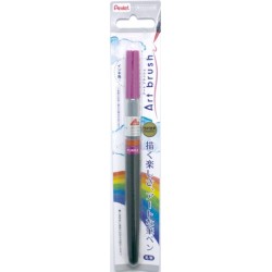 Violett Art Brush Pinselstift, Farbstoff-Tinte, nachfüllbar | XGFL-150 von Pentel