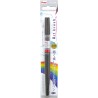 Schwarz Art Brush Pinselstift, Farbstoff-Tinte, nachfüllbar | XGFL-101 von Pentel