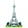 Banks of the Seine in Paris (Eiffel Tower) NBH-004 NANOBLOCK | Sights to See series